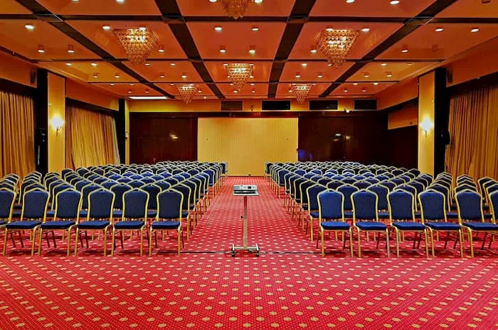 The conference room area in the Corfu Hotel